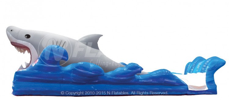 Shark big bit surf & slide Shark big bit surf & slide