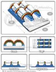 Dual20420 1650386381 Dual Surf and Slide Water Slide