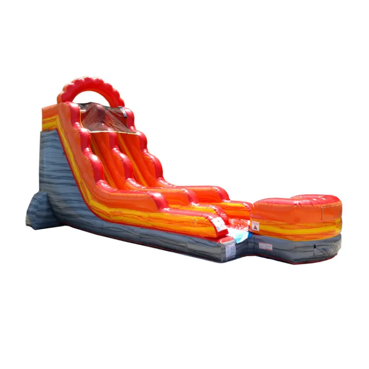 Fire Red Marble Slide 18ft